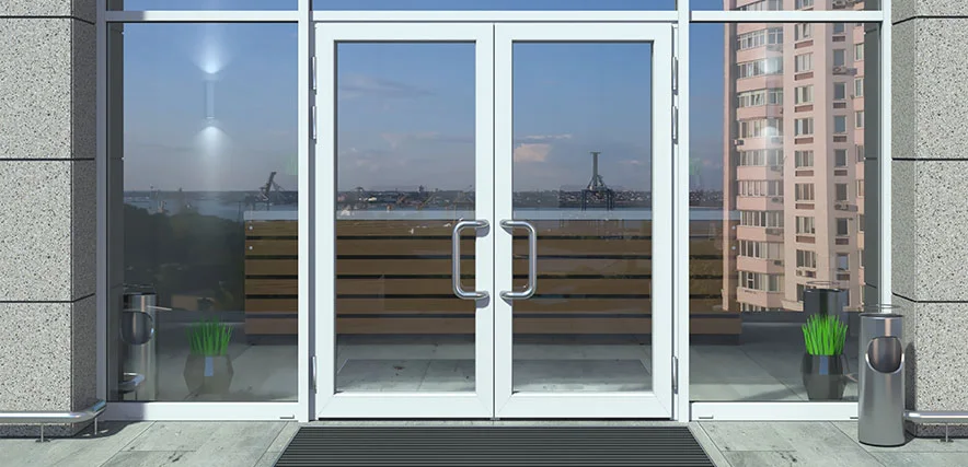 storefront glass repair in Oakland Park, FL